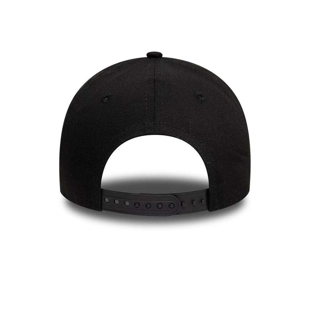 New Era LA Dodgers World Series Black 9FORTY A-Frame Adjustable Cap - Cap On
