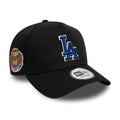 New Era LA Dodgers World Series Black 9FORTY A-Frame Adjustable Cap - Cap On
