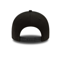 New Era LA Lakers NBA Infill Black 9FORTY Adjustable Cap - Cap On