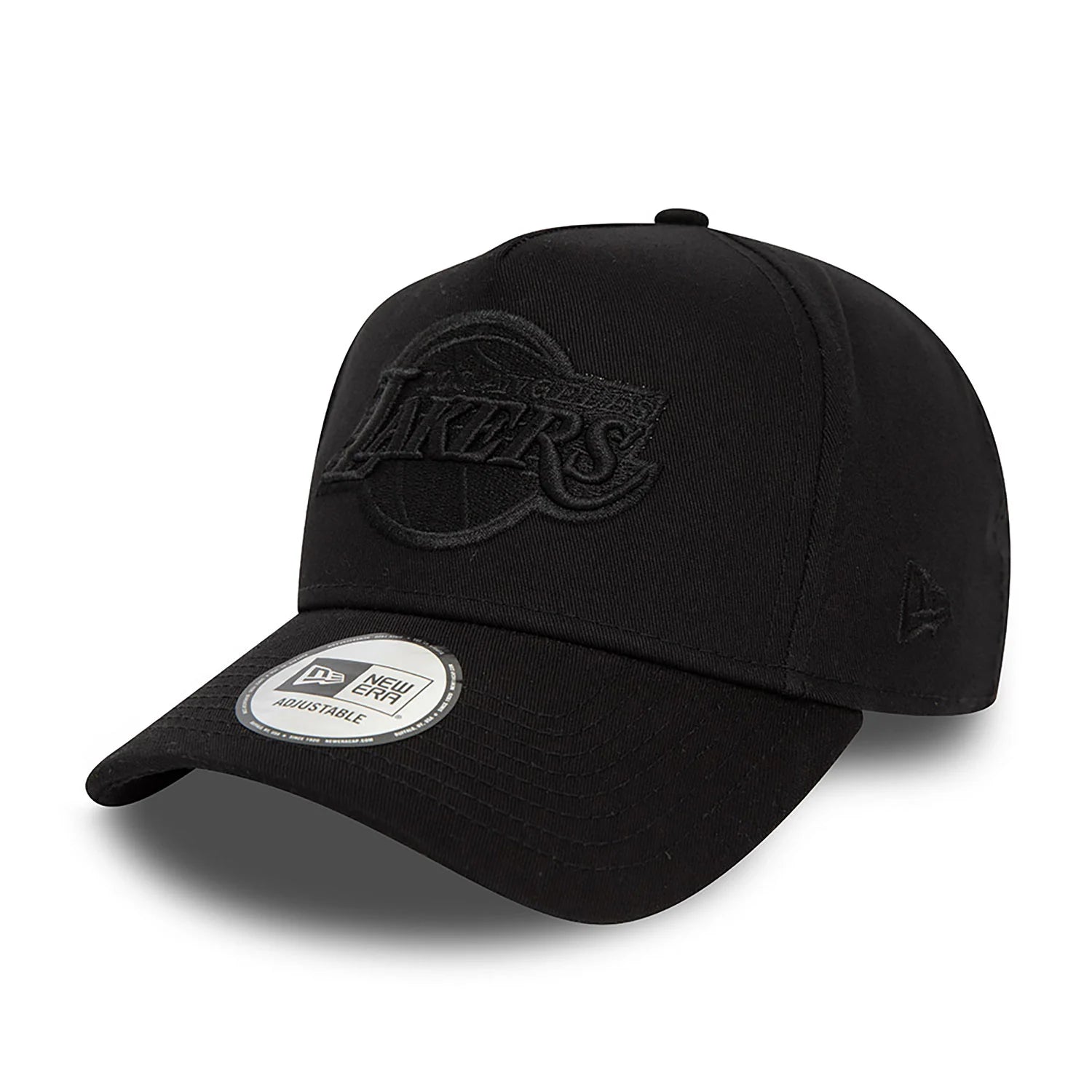 New Era LA Lakers NBA Seasonal Black E-Frame Trucker Cap - Cap On