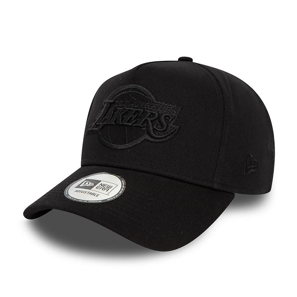 New Era LA Lakers NBA Seasonal Black E-Frame Trucker Cap - Cap On