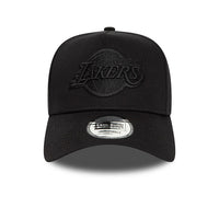 New Era LA Lakers NBA Seasonal Black E-Frame Trucker Cap - Cap On