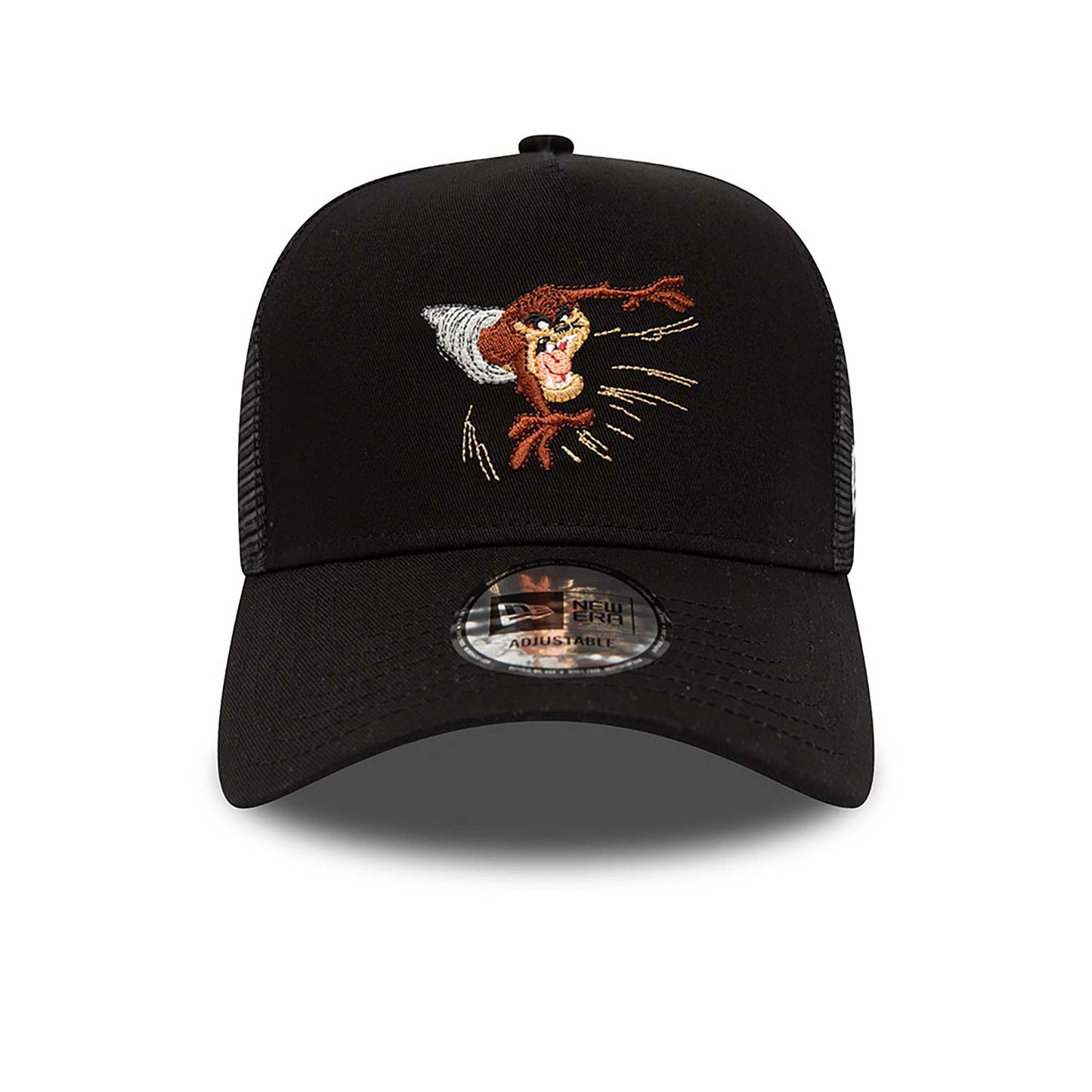 New Era Looney Tunes Taz Black 9FORTY A-Frame Trucker Cap - Cap On