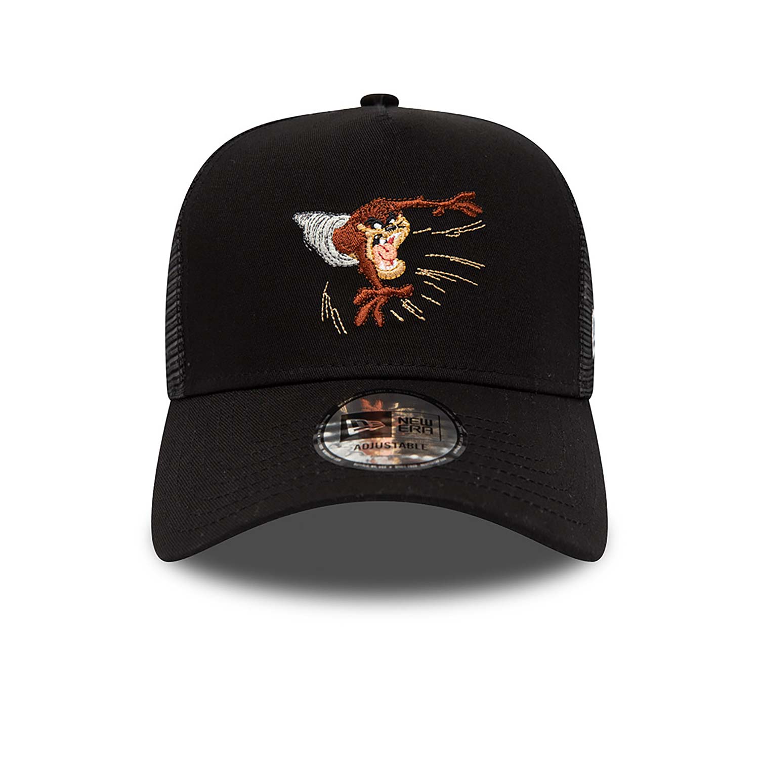 New Era Looney Tunes Taz Black 9FORTY A-Frame Trucker Cap - Cap On