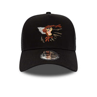 New Era Looney Tunes Taz Black 9FORTY A-Frame Trucker Cap - Cap On