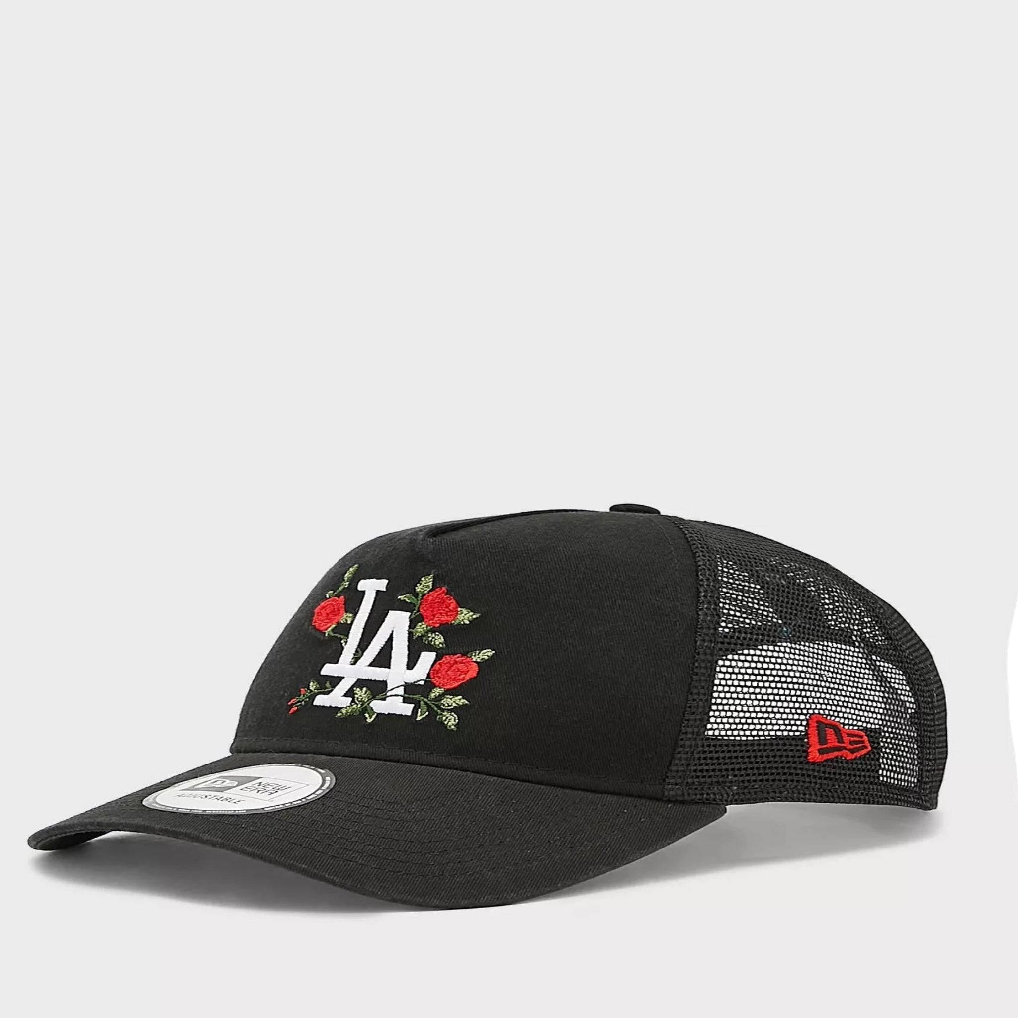 New Era Los Angeles Dodgers Flower Trucker Cap - Cap On