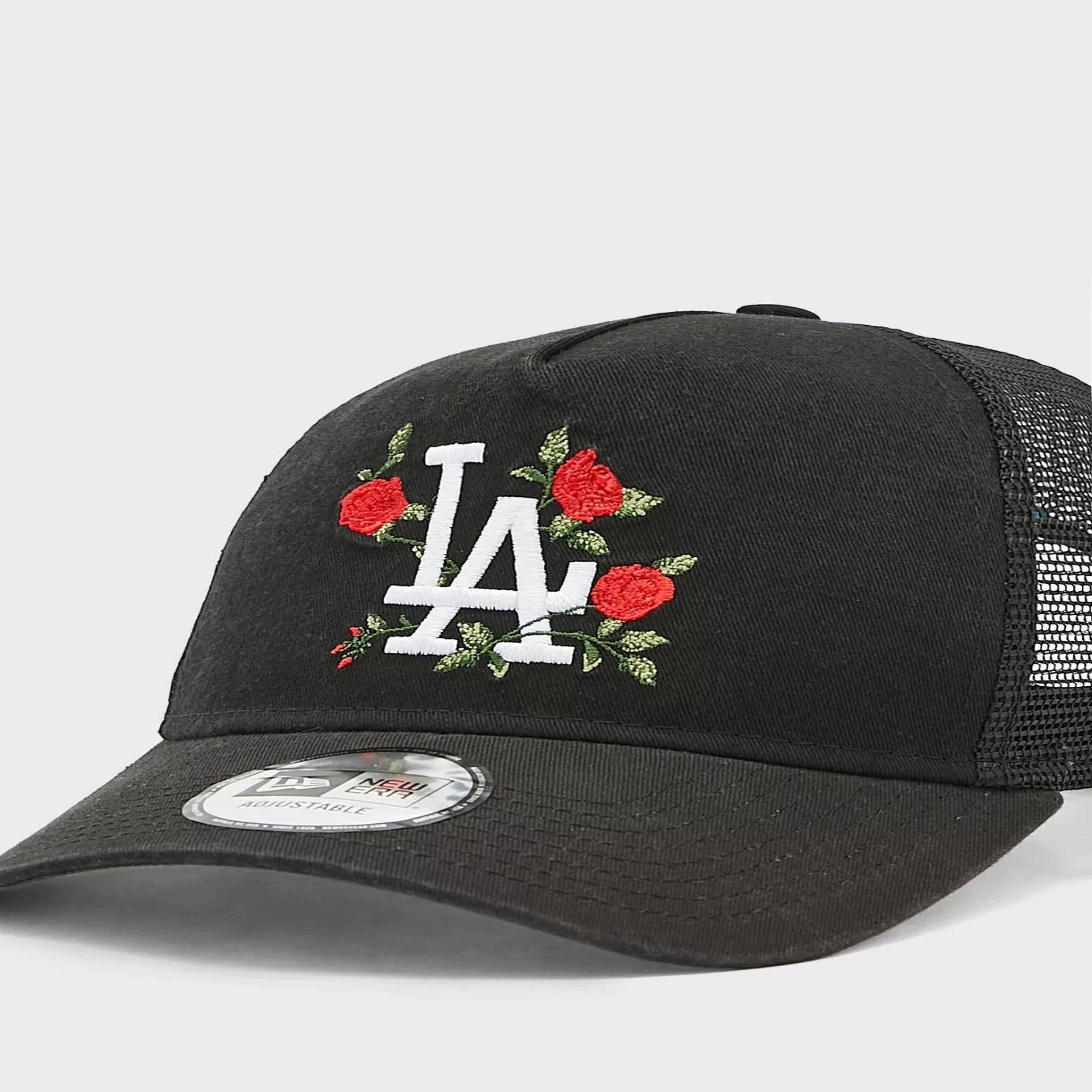 New Era Los Angeles Dodgers Flower Trucker Cap - Cap On