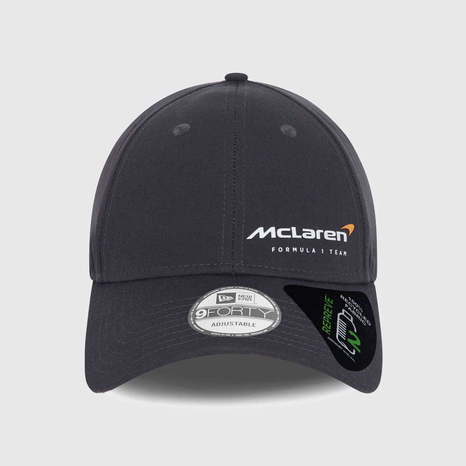 New Era McLaren F1 2023 Essentials Anthracite Cap - Cap On