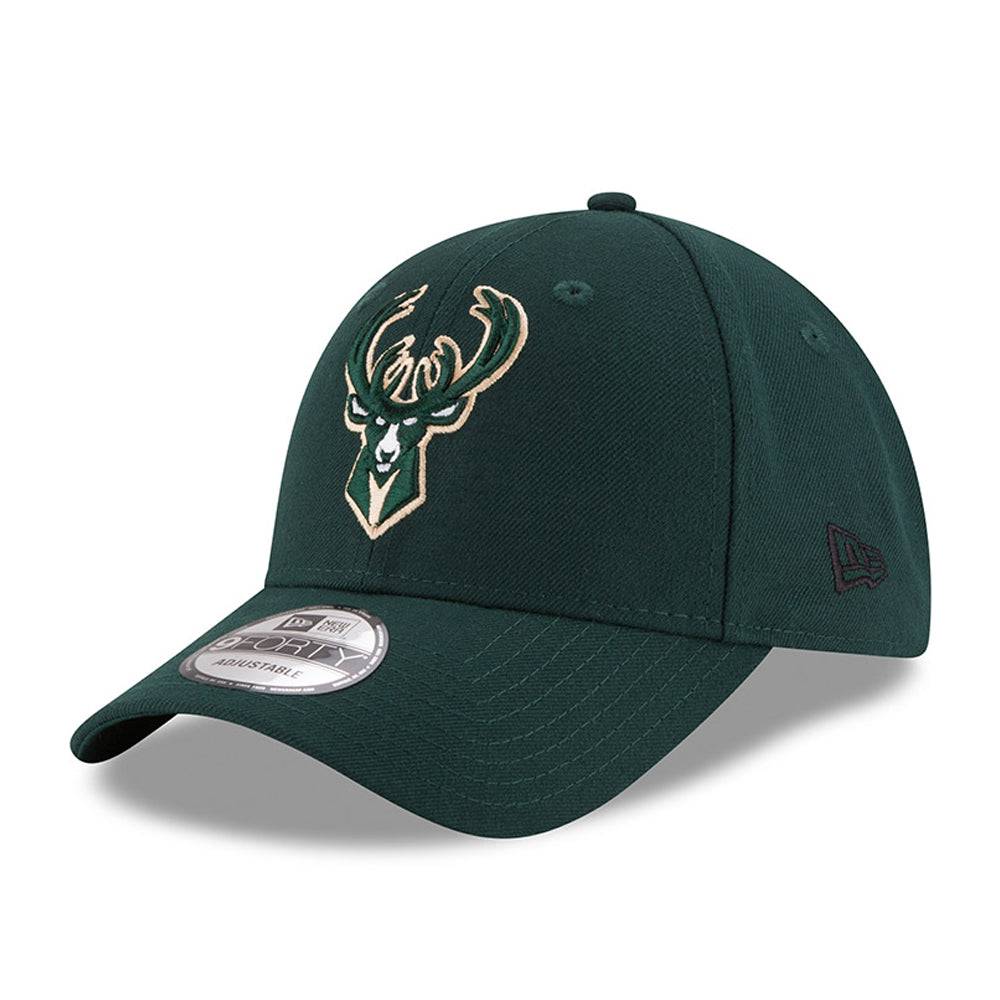 New Era Milwaukee Bucks The League Green 9FORTY Cap - Cap On