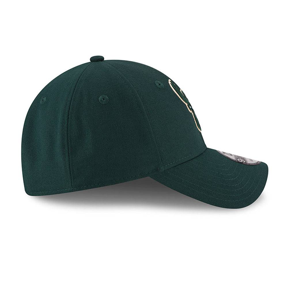 New Era Milwaukee Bucks The League Green 9FORTY Cap - Cap On