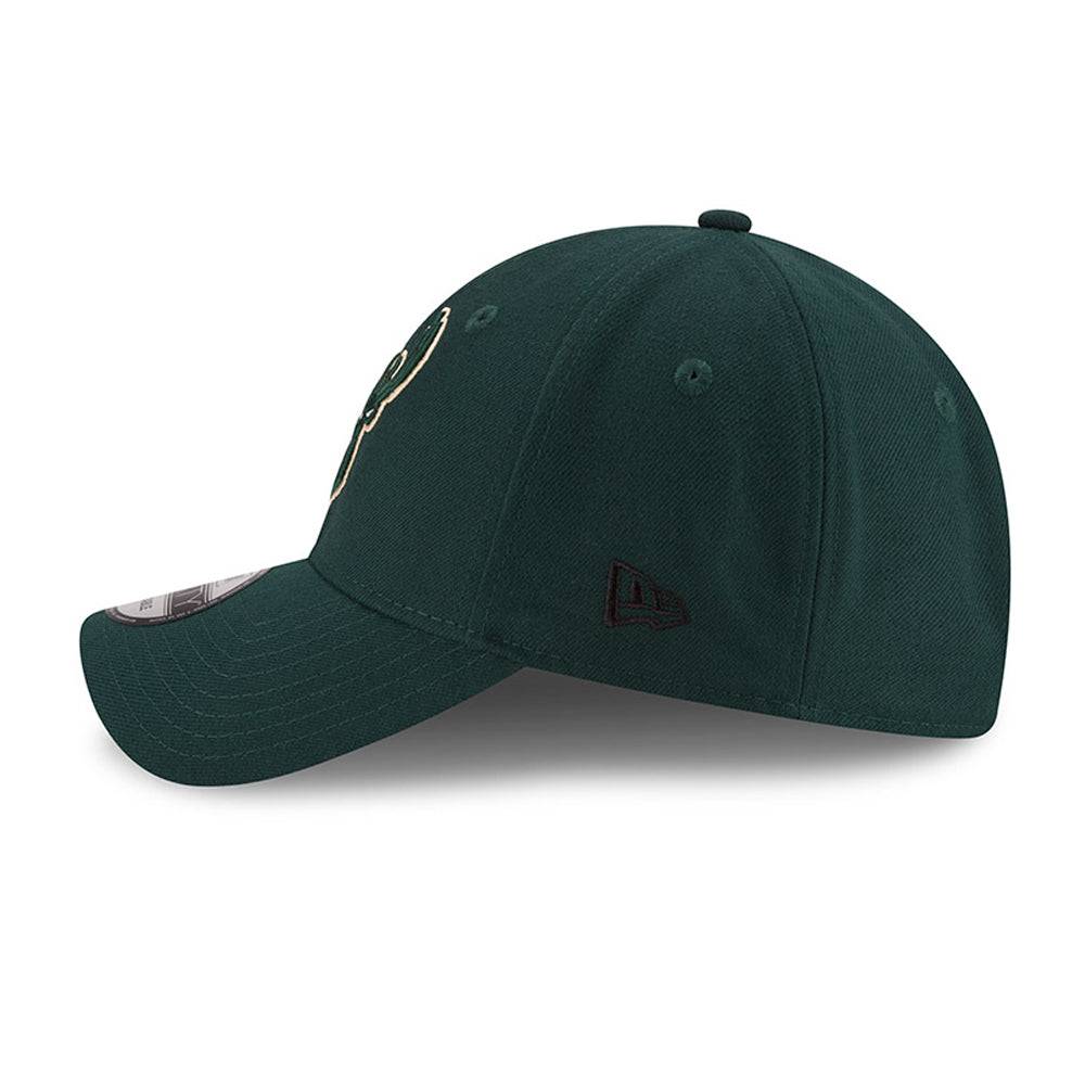 New Era Milwaukee Bucks The League Green 9FORTY Cap - Cap On