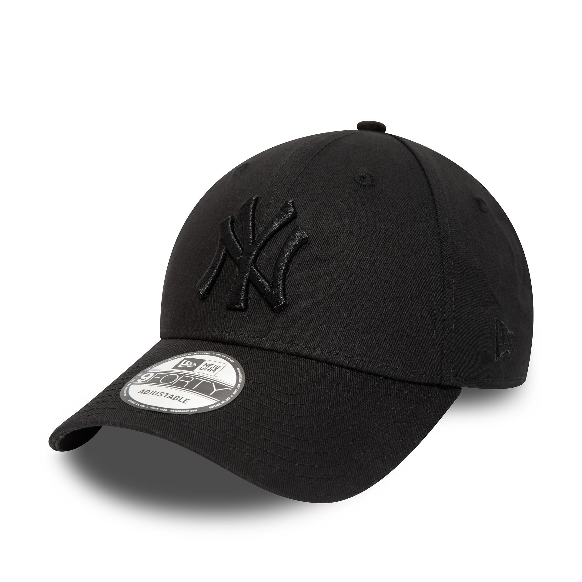 New Era New York Yankees Black 9FORTY - Cap On