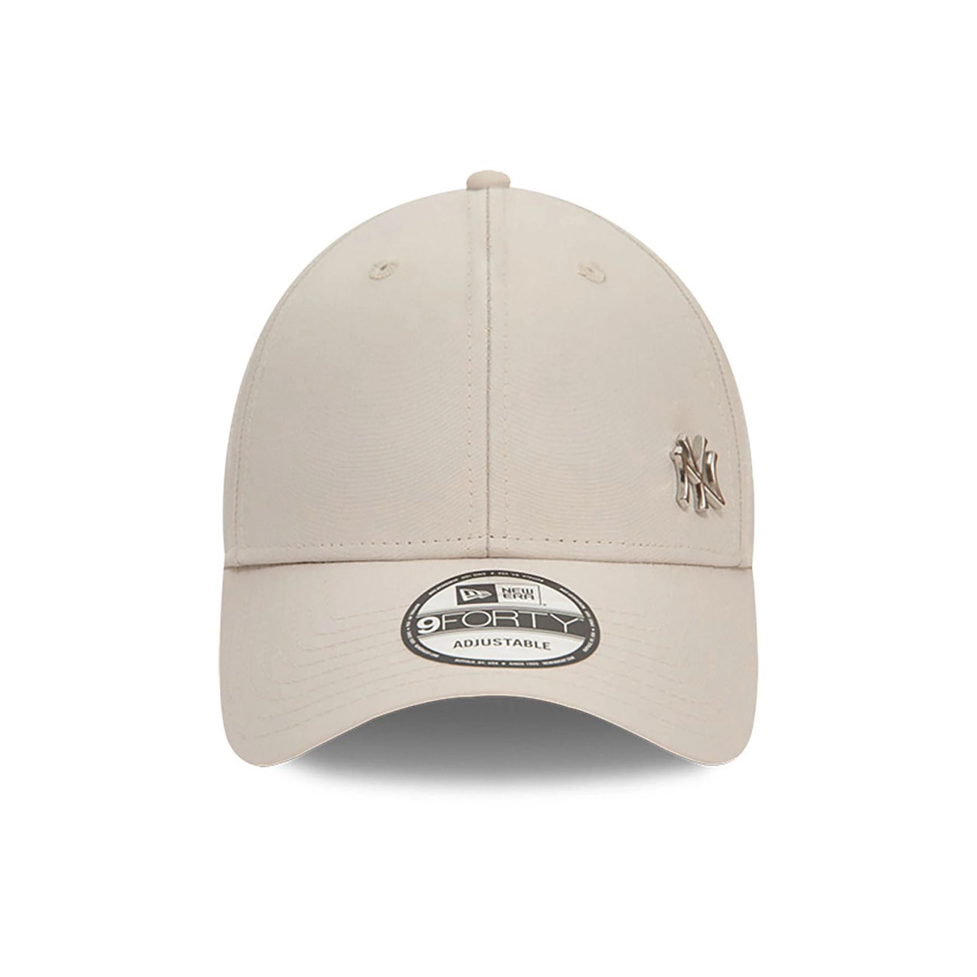 New Era New York Yankees Flawless Light Beige 9FORTY Adjustable Cap - Cap On