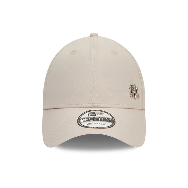 New Era New York Yankees Flawless Light Beige 9FORTY Adjustable Cap - Cap On