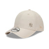 New Era New York Yankees Flawless Light Beige 9FORTY Adjustable Cap - Cap On