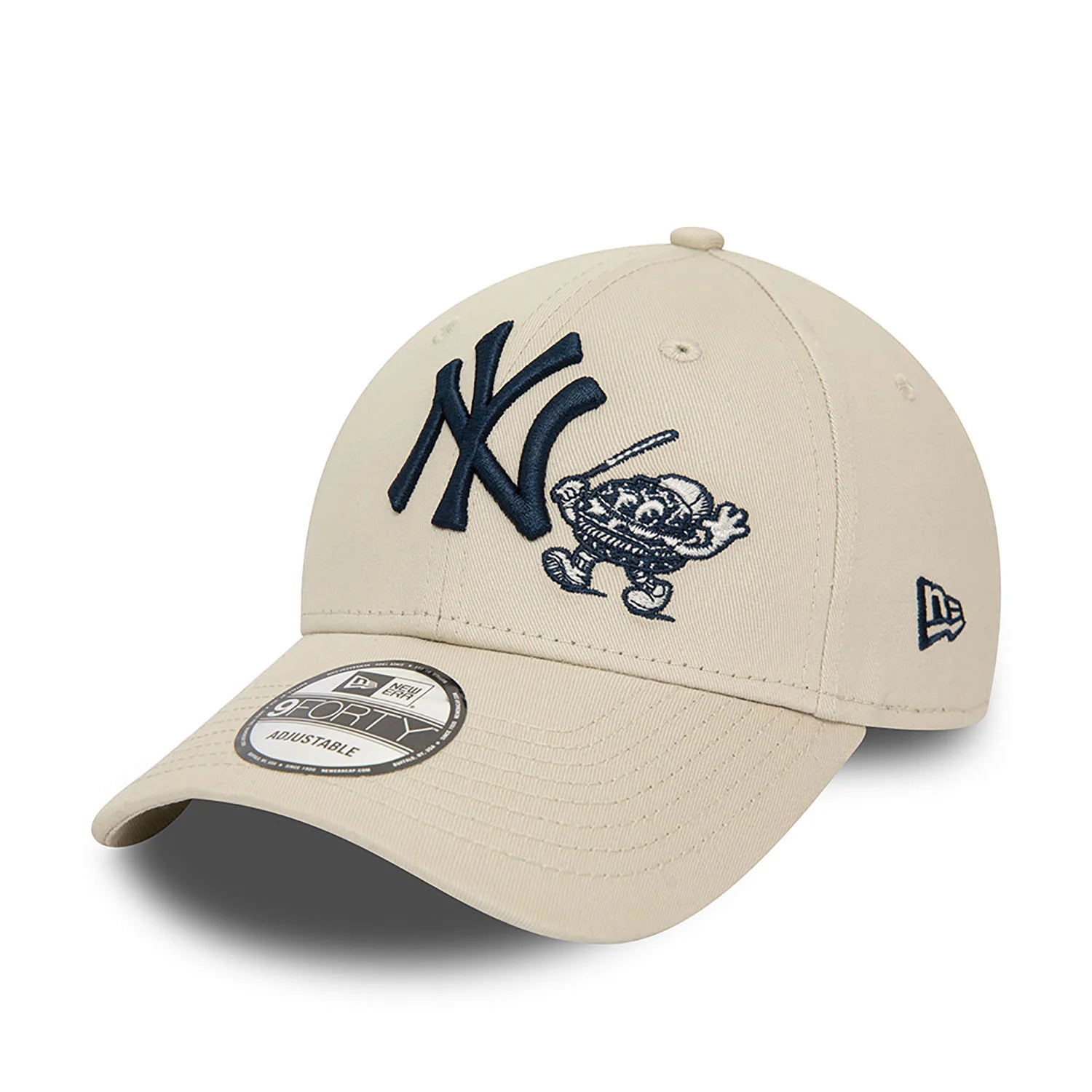 New Era New York Yankees Food Character Stone 9FORTY Adjustable Cap - Cap On
