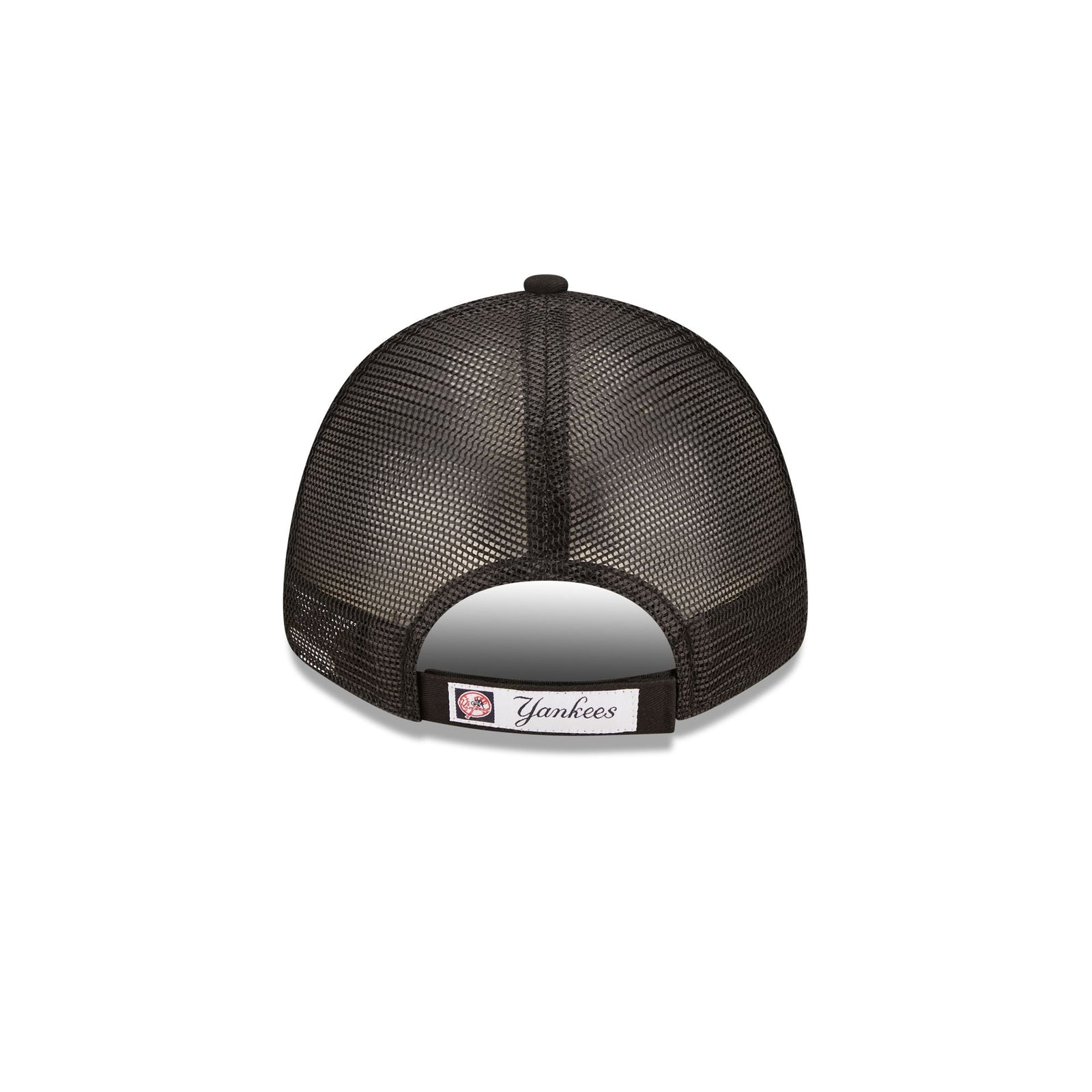 New Era New York Yankees Home Field Black 9FORTY A-Frame Trucker Cap - Cap On