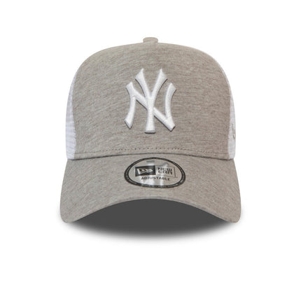 New Era New York Yankees Jersey Essential Grey A-Frame Trucker Cap - Cap On