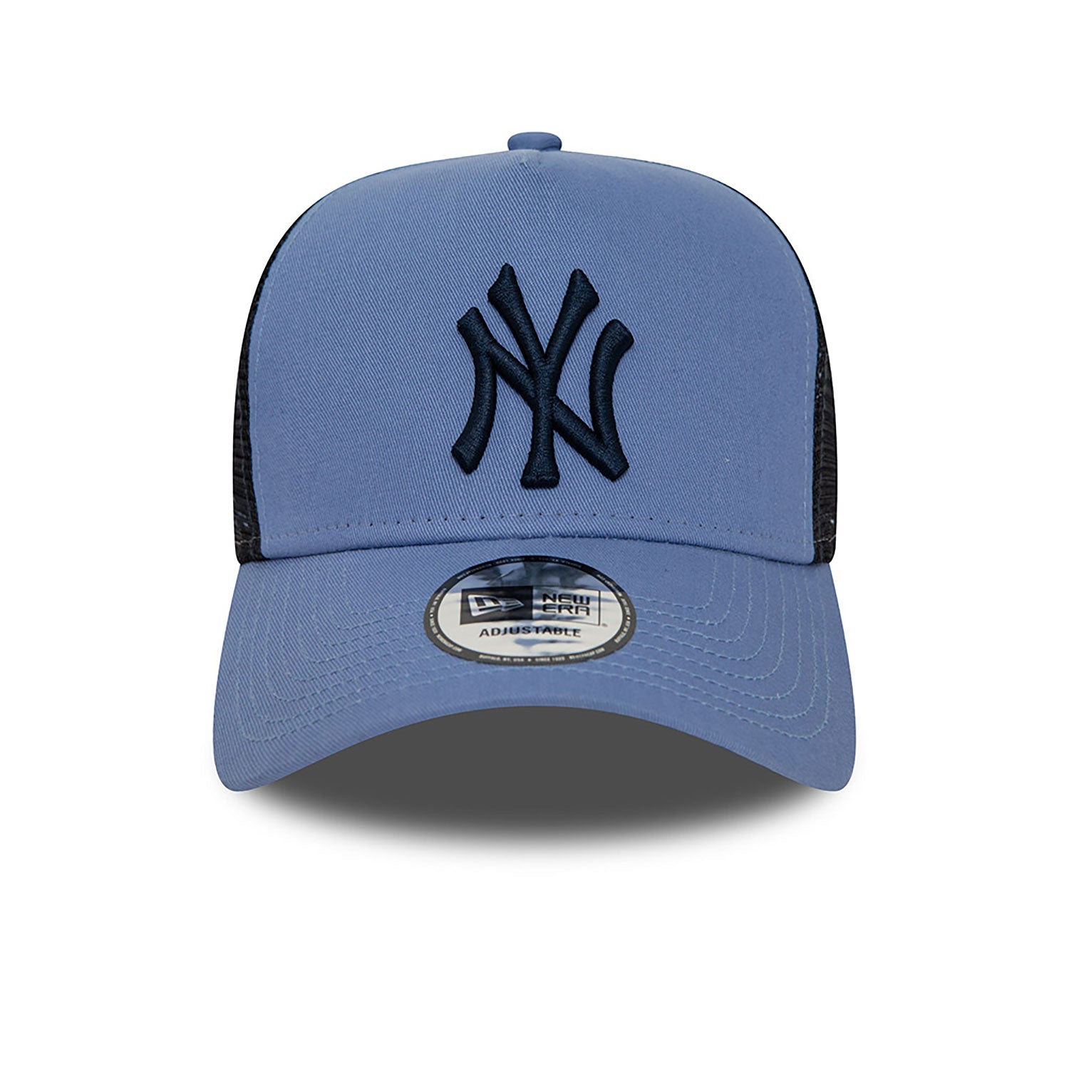 New Era New York Yankees League Essential Blue Trucker Cap - Cap On