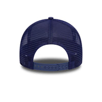 New Era New York Yankees League Essential Dark Blue 9FORTY A-Frame Trucker Adjustable Cap - Cap On