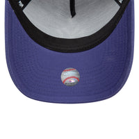 New Era New York Yankees League Essential Dark Blue 9FORTY A-Frame Trucker Adjustable Cap - Cap On