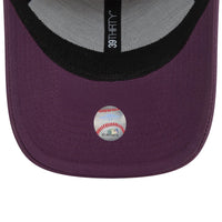 New Era New York Yankees League Essential Dark Purple 39THIRTY Stretch Fit Cap - Cap On