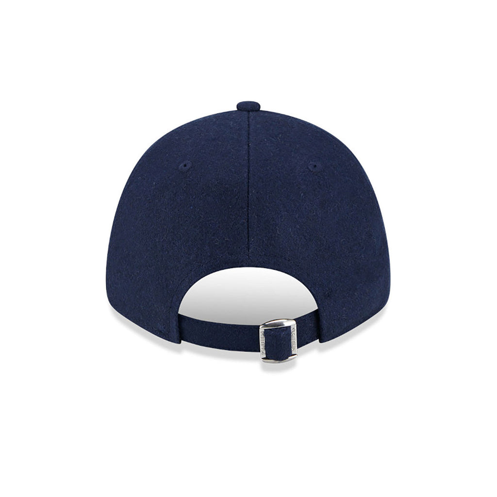 New Era New York Yankees Melton Wool Navy 9FORTY Adjustable Cap - Cap On