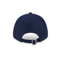 New Era New York Yankees Melton Wool Navy 9FORTY Adjustable Cap - Cap On