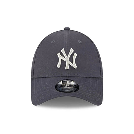 New Era New York Yankees Metallic Grey 9FORTY Adjustable Cap - Cap On
