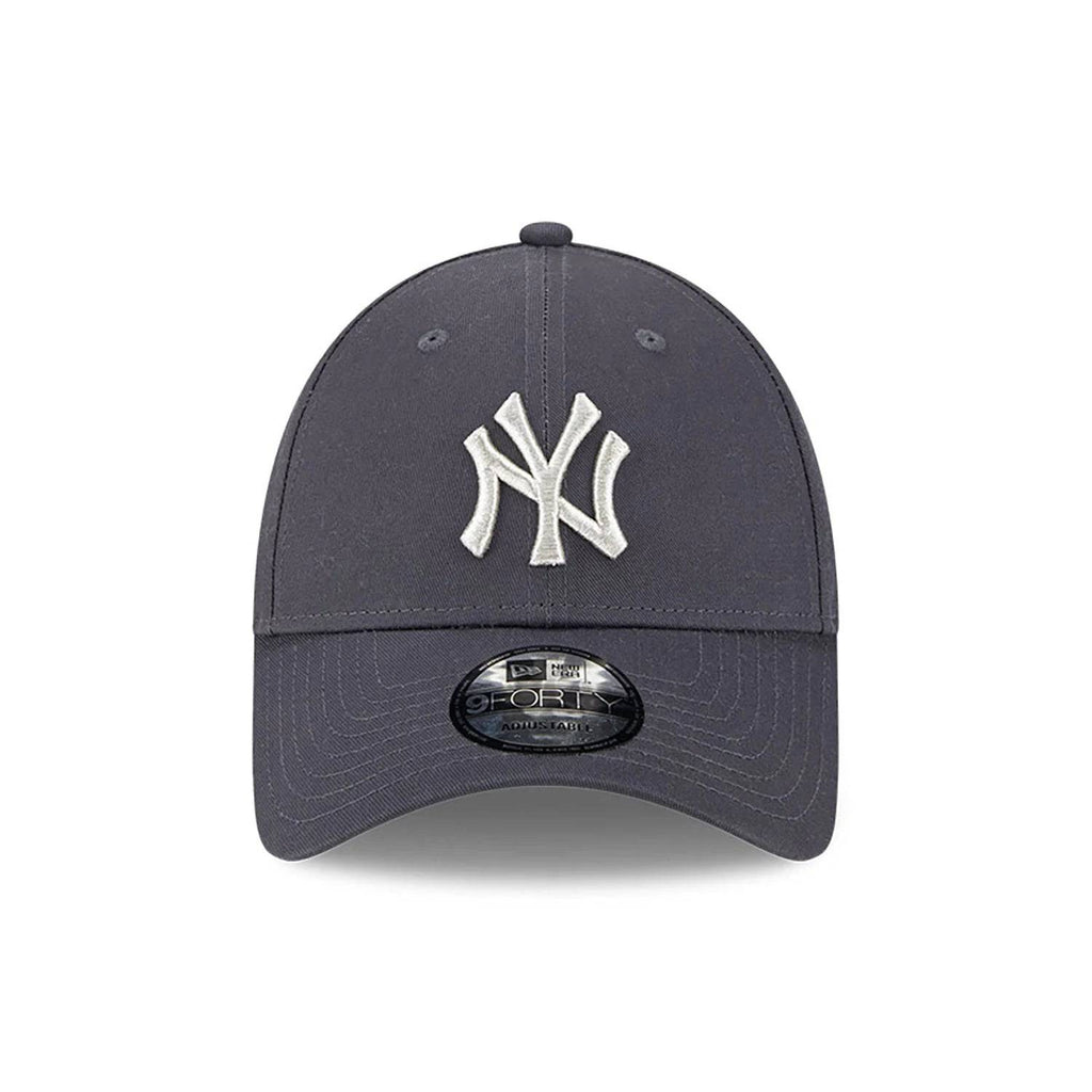 New Era New York Yankees Metallic Grey 9FORTY Adjustable Cap - Cap On