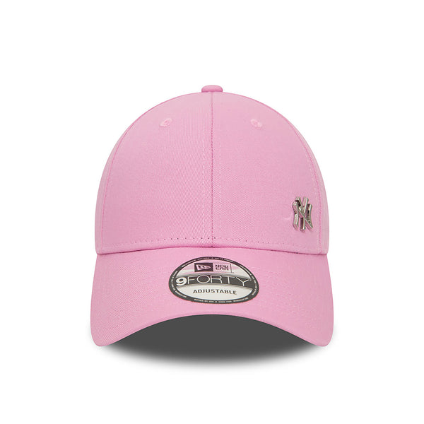 New Era New York Yankees MLB Flawless Pink 9FORTY Adjustable Cap - Cap On