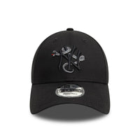 New Era New York Yankees MLB Icon Black 9FORTY Adjustable Cap - Cap On