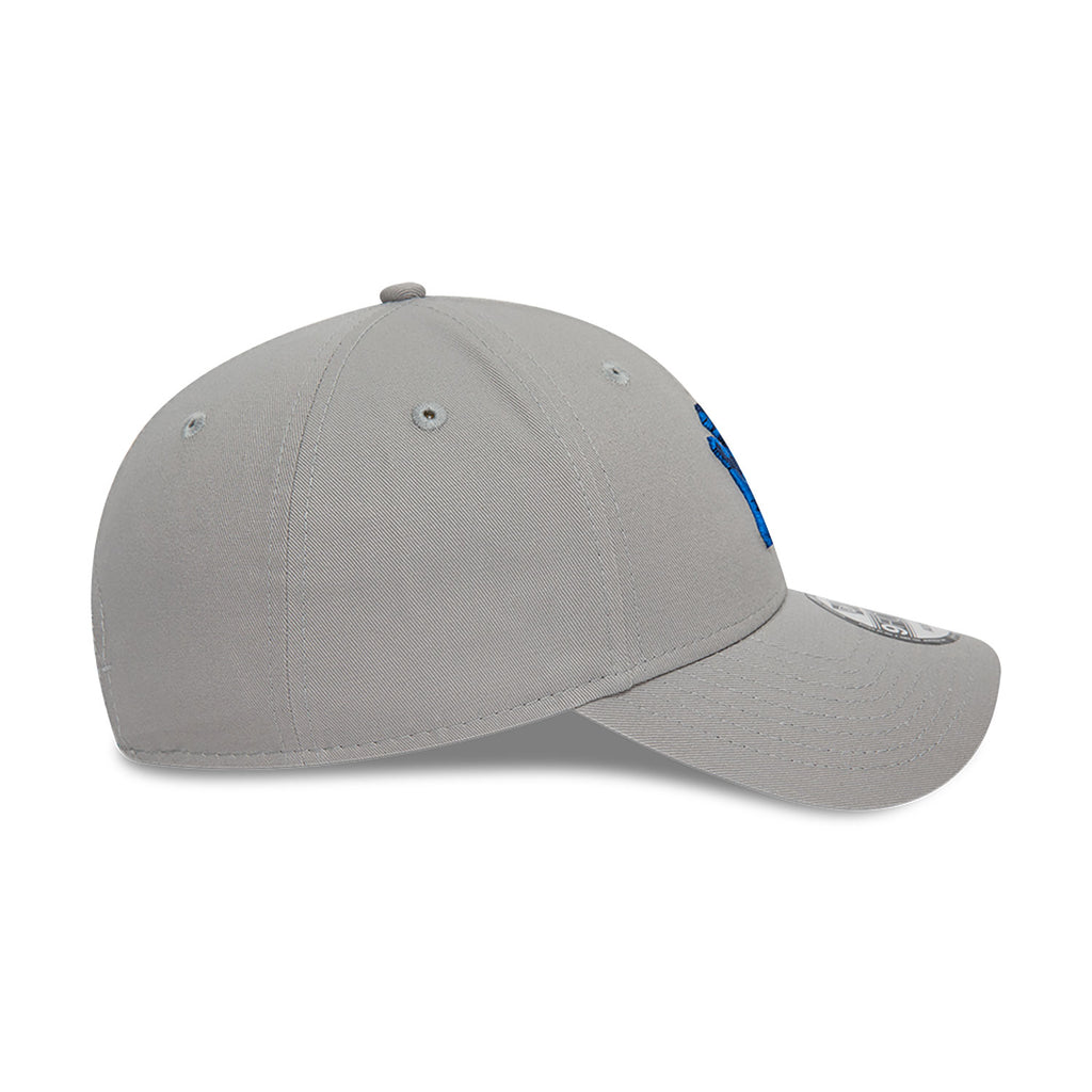 New Era New York Yankees Seasonal Infill Grey 9FORTY Adjustable Cap - Cap On