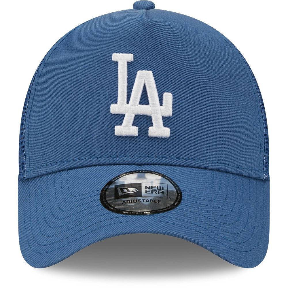 New Era Tonal MLB LA Dodgers Mesh Trucker Cap - Med Blue - Cap On