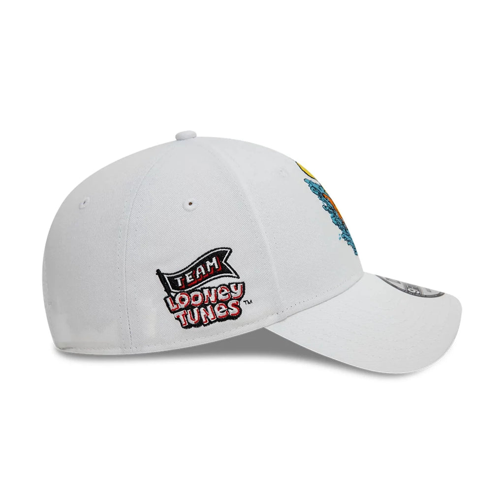 New Era Tweety Pie Team Looney Tunes White 9FORTY Adjustable Cap - Cap On