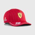 Scuderia Ferrari F1 PUMA 2025 Charles Leclerc Driver Cap - Cap On
