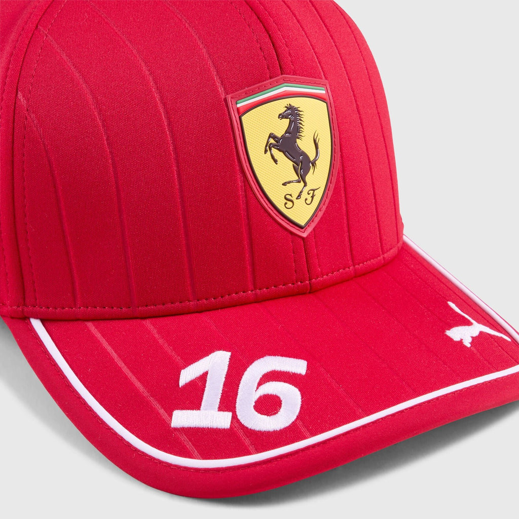 Scuderia Ferrari F1 PUMA 2025 Charles Leclerc Driver Cap - Cap On