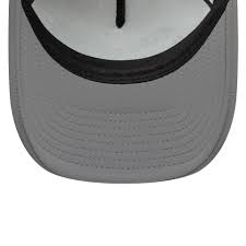 New EraNBA Graphic LA Lakers Grey 9FORTY A-Frame Trucker Cap
