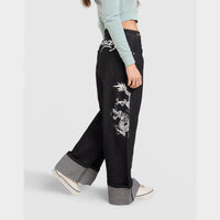 Ed Hardy Dragon Turn Up Jeans