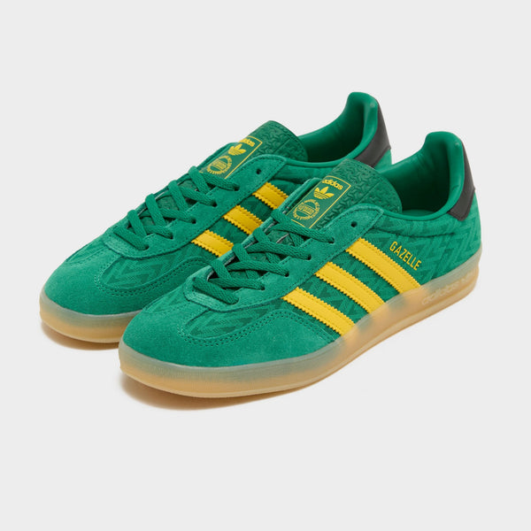 Green adidas Originals Gazelle Indoor Jersey Women's