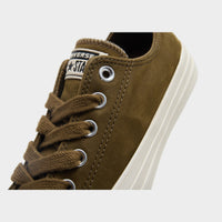 Green Converse All Star Ox Suede Women's