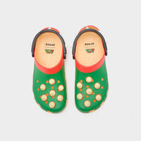 Green Crocs x Nintendo Bowser Classic Clog