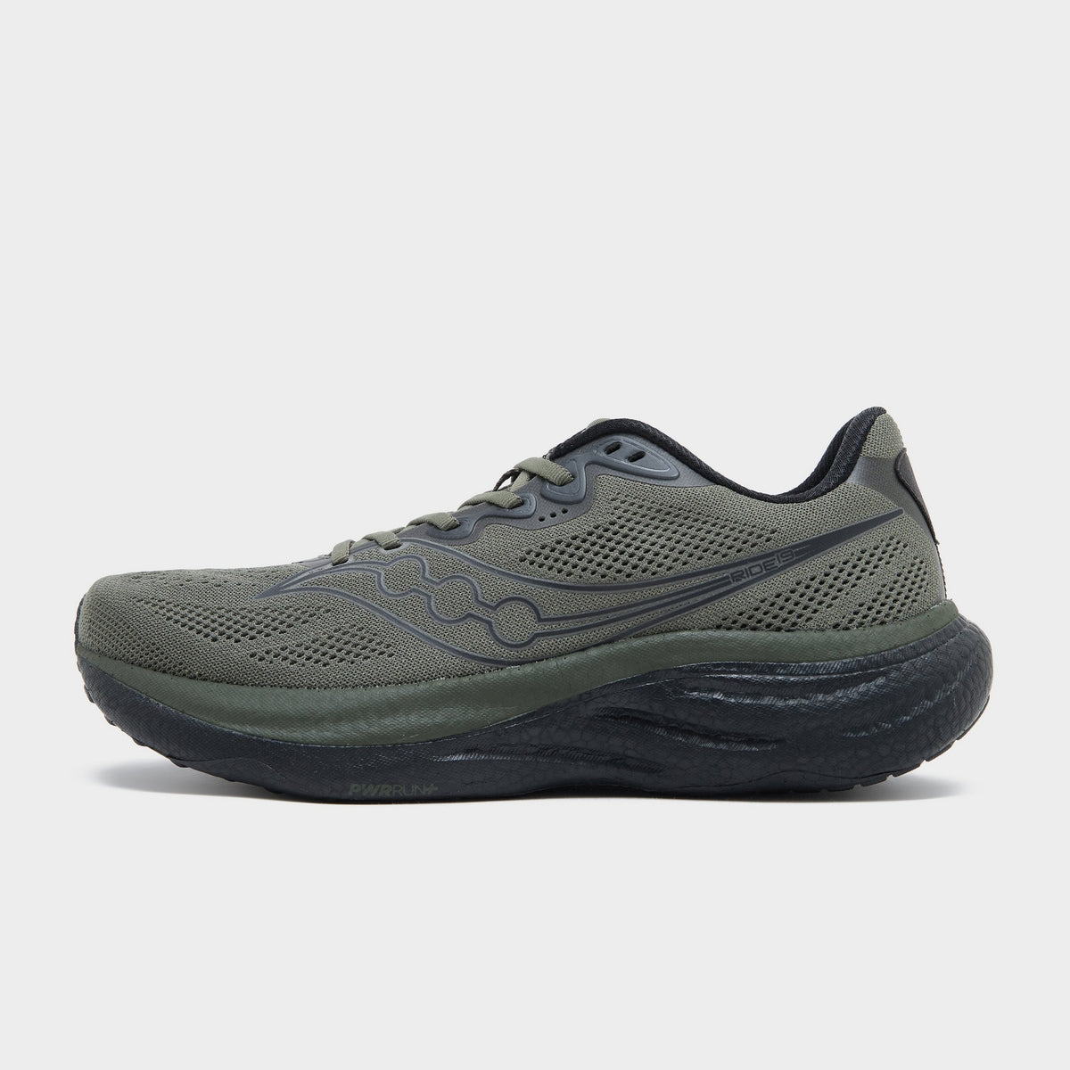 Green Saucony Ride 19