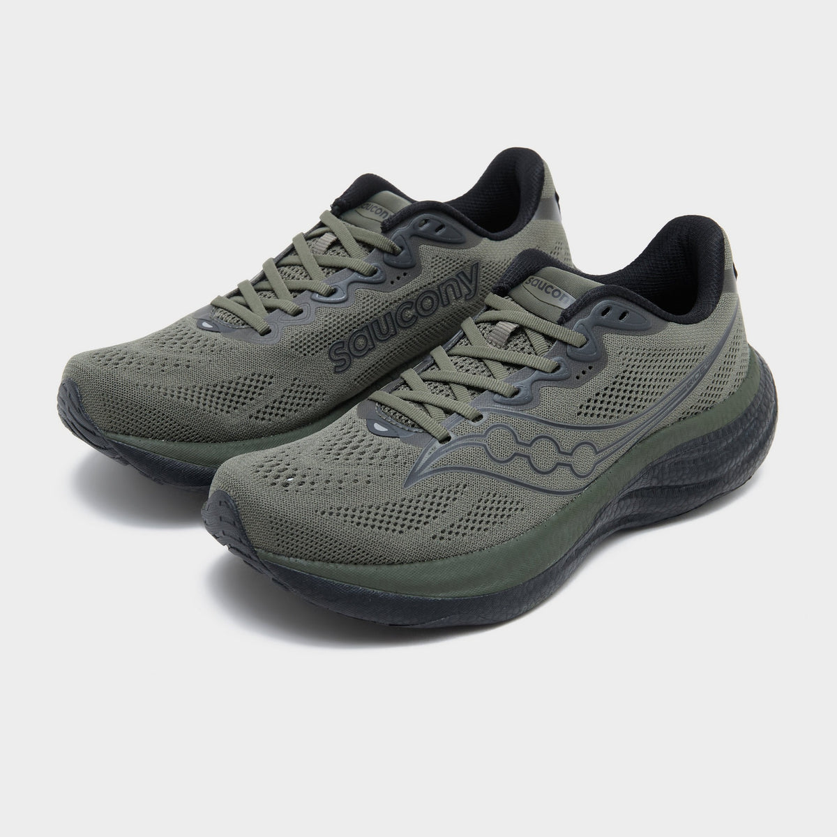 Green Saucony Ride 19