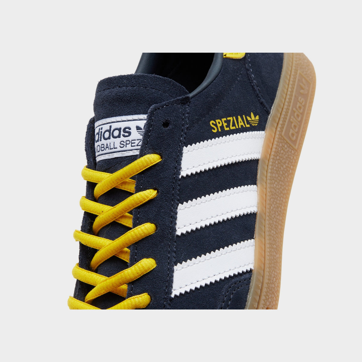 Grey adidas Originals Handball Spezial Leeds United