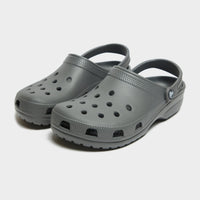 Grey Crocs Classic Clog