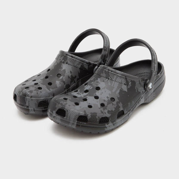 Grey Crocs Classic Clog