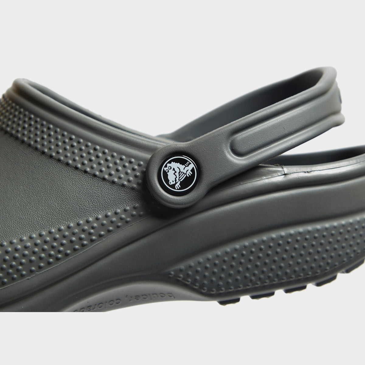 Grey Crocs Classic Clog