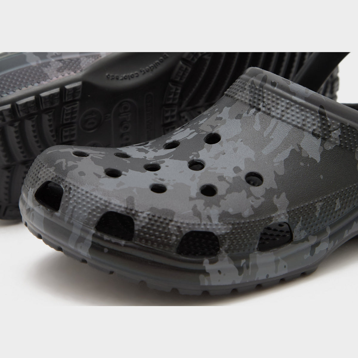 Grey Crocs Classic Clog