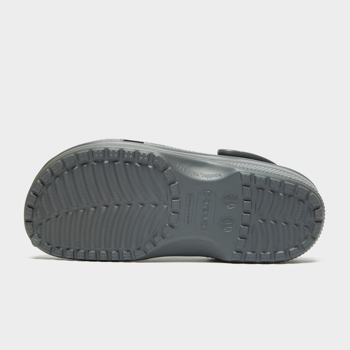 Grey Crocs Classic Clog